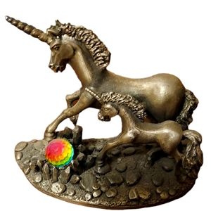 Pewter "The UnicornsOf Freedom" By A.G.Slocombe WAPW UK
